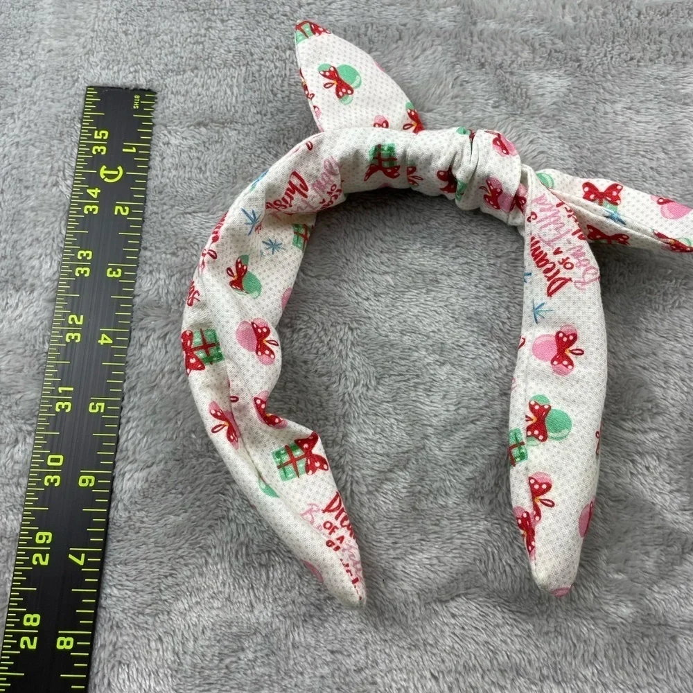 Disney Christmas Top Knot Headband Adult Size